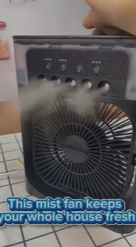 Mist Fan - Black