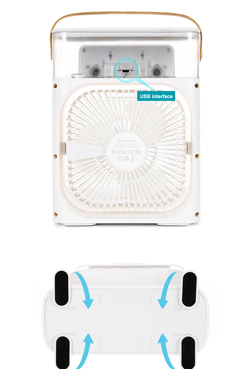 Mist Fan - White