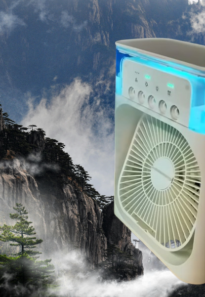 Mist Fan - White